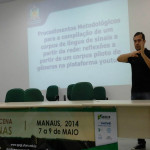 Apresentando trabalho na Abralin